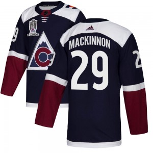 Colorado Avalanche Reverse Retro Jersey Nathan MacKinnon NHL Size