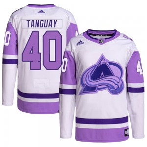 Alex Tanguay autographed Avalanche military jersey - Colorado