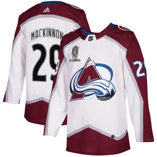 Adidas Authentic Colorado Avalanche Nathan MacKinnon NHL Jersey