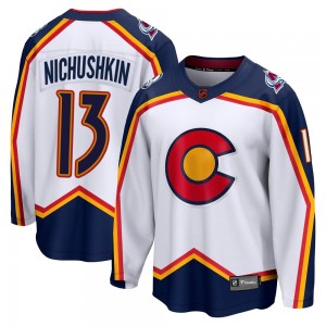 Valeri Nichushkin Colorado Avalanche Adidas Primegreen Authentic NHL Hockey Jersey - Third Alternate / S/46