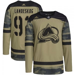 Gabriel Landeskog Colorado Avalanche Adidas Primegreen Authentic NHL Hockey Jersey - Third Alternate / XXXL/60