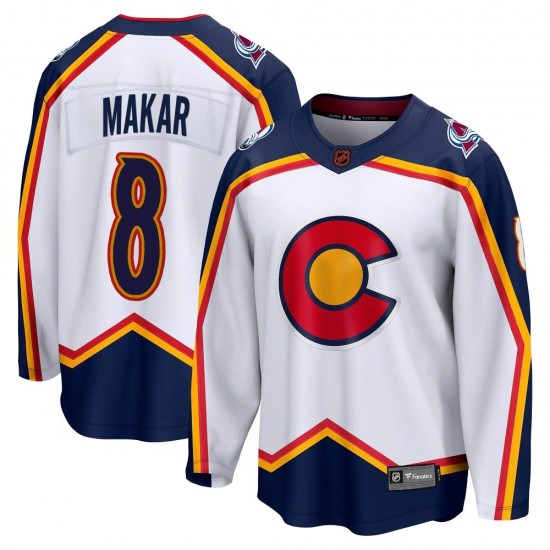 Colorado Avalanche Makar Jersey # 8 New Reverse Retro