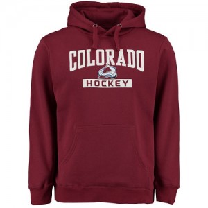 Reebok Men's Colorado Avalanche Primary Logo Pullover Hoodie